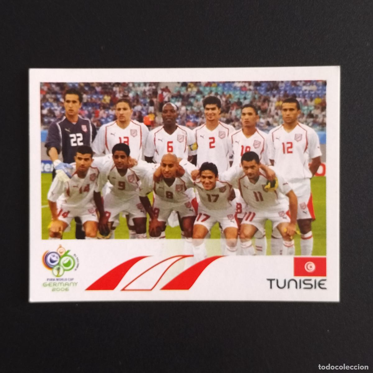 Cromos de F&uacute;tbol: 568 SELECCION EQUIPO TUNEZ CROMOS ALBUM FIFA WORLD CUP GERMANY 2006 MUNDIAL FUTBOL ALEMANIA PANINI