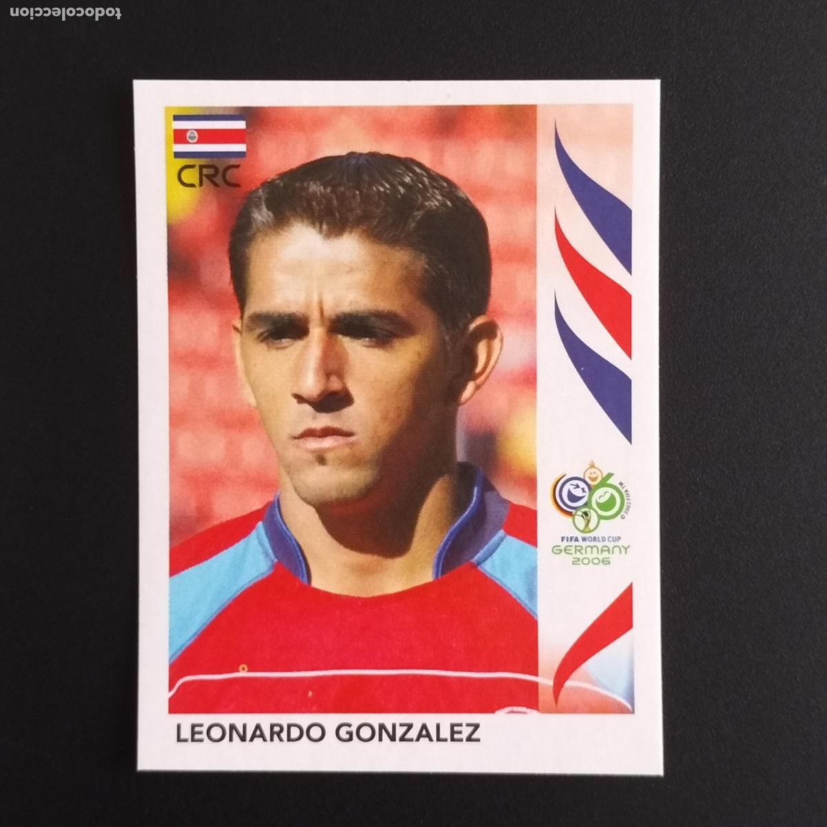 Cromos de F&uacute;tbol: 40 LEONARDO GONZALEZ COSTA RICA CROMOS FIFA WORLD CUP GERMANY 2006 MUNDIAL FUTBOL ALEMANIA PANINI