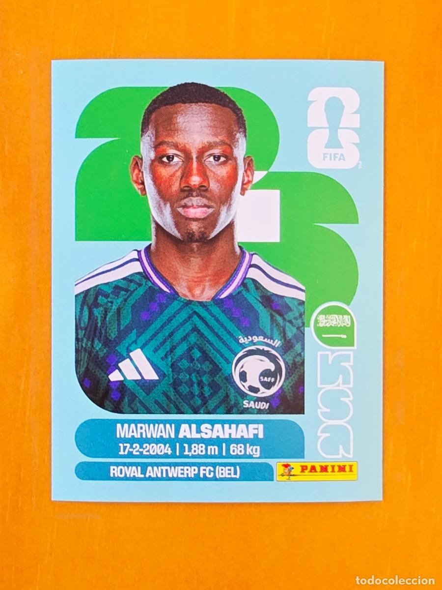 Cromos de F&uacute;tbol: KSA 15 Marwan Alsahafi, Arabia Saud&iacute;, Panini FIFA World Cup Mundial 2026 Sticker