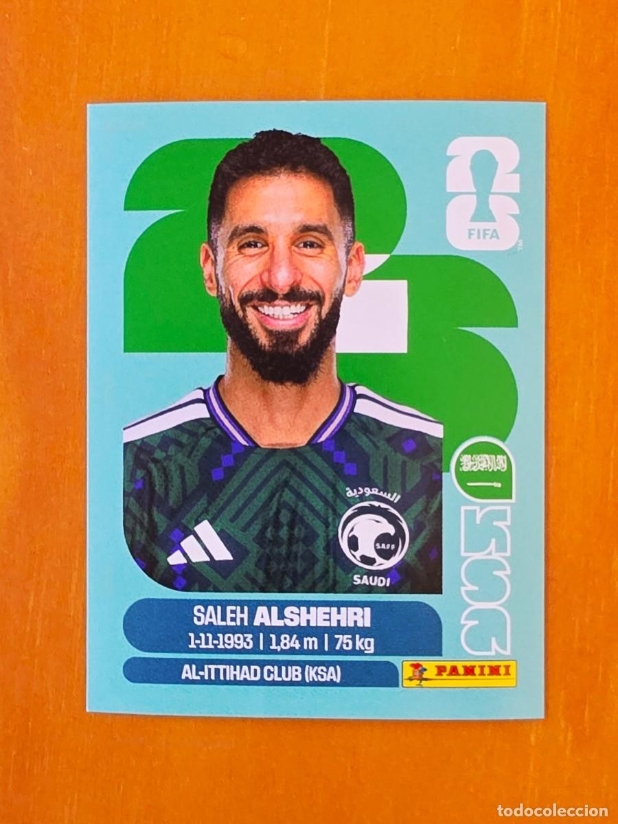 Cromos de F&uacute;tbol: KSA 19 Saleh Alshehri, Arabia Saud&iacute;, Panini FIFA World Cup Mundial 2026 Sticker