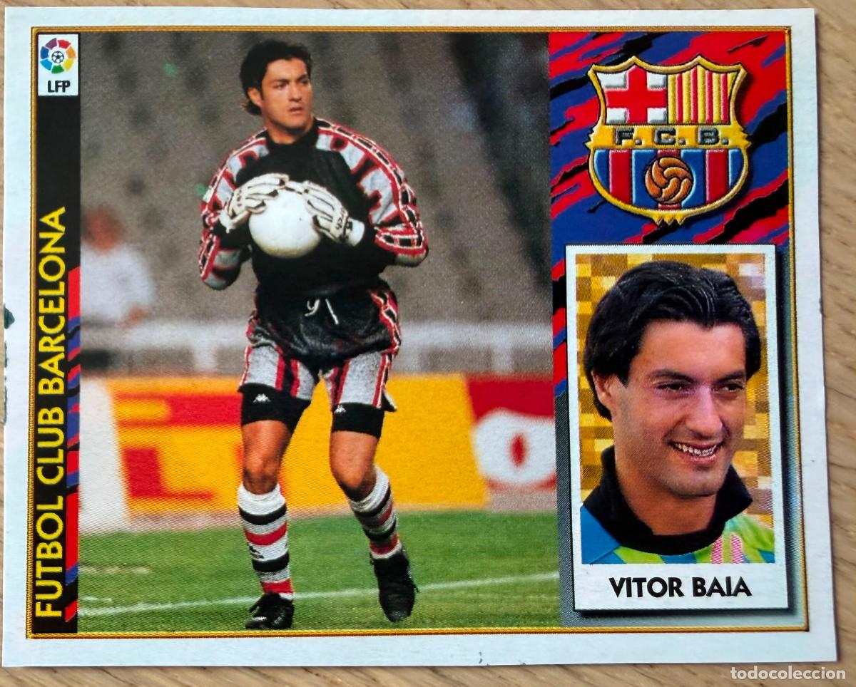 Cromos de F&uacute;tbol: VITOR BAIA BARCELONA 97 98 1997 1998 LIGA EDICIONES ESTE RECORTADO STICKER