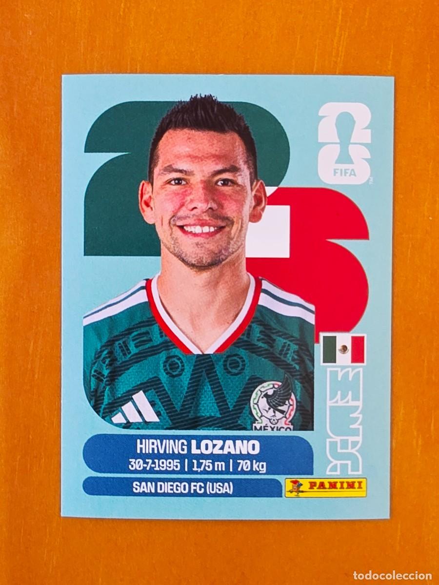 Cromos de F&uacute;tbol: MEX 15 Hirving Lozano, M&eacute;xico, Panini FIFA World Cup Mundial 2026 Sticker
