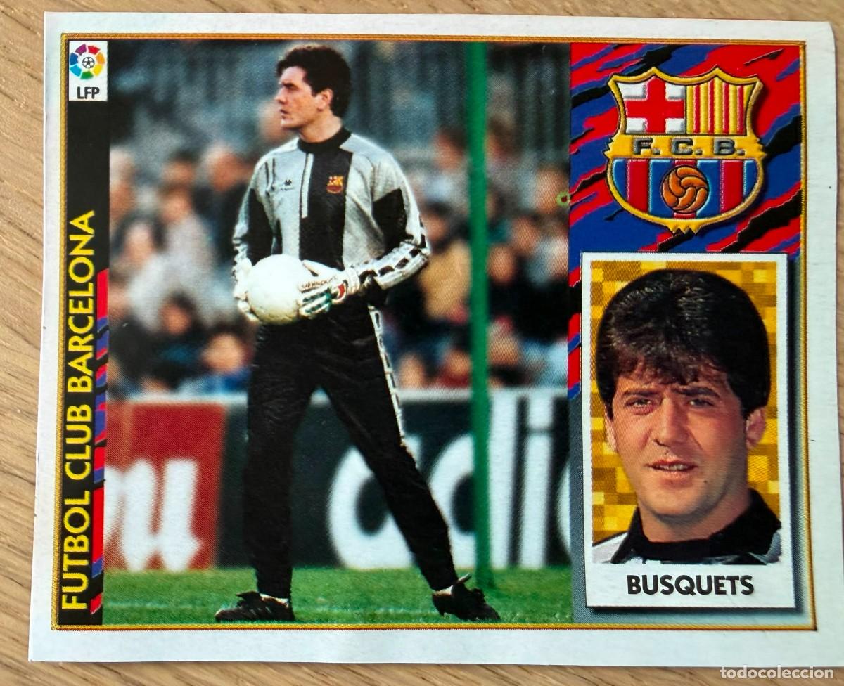 Cromos de F&uacute;tbol: BUSQUETS BARCELONA 97 98 1997 1998 LIGA EDICIONES ESTE RECORTADO STICKER
