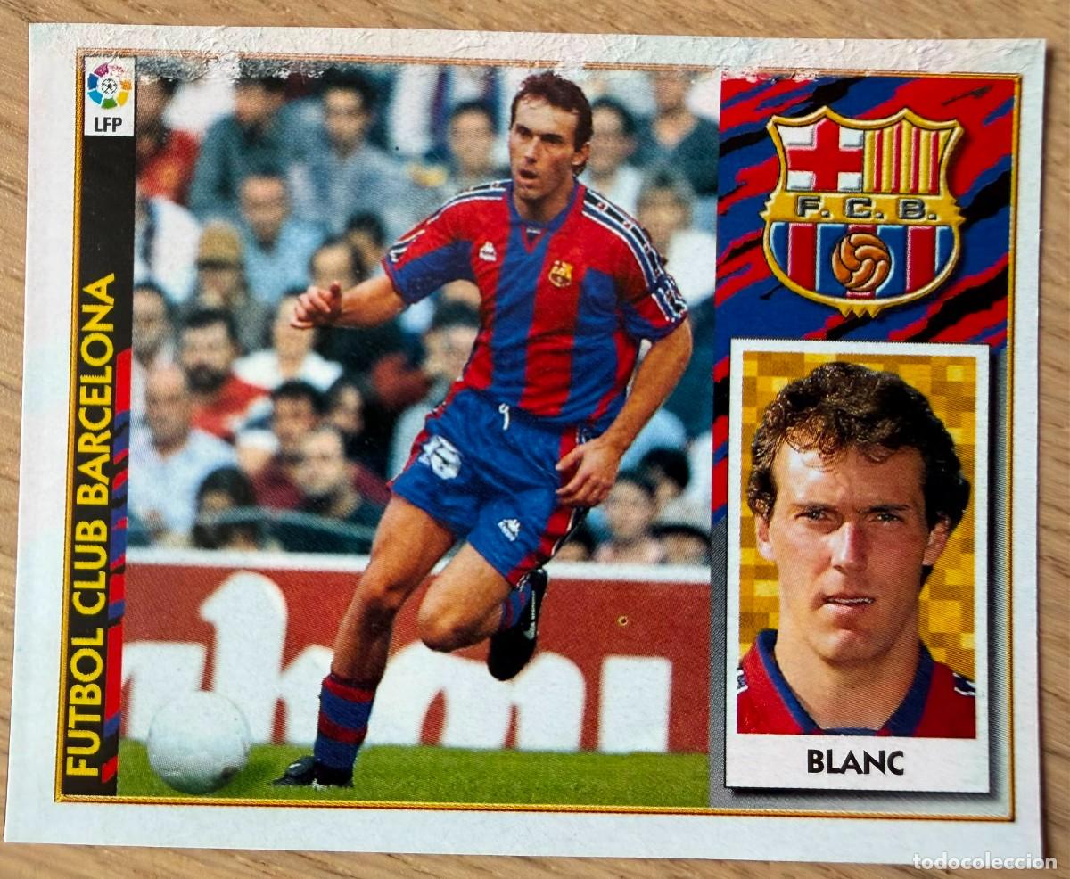 Cromos de F&uacute;tbol: BLANC BARCELONA 97 98 1997 1998 LIGA EDICIONES ESTE RECORTADO STICKER
