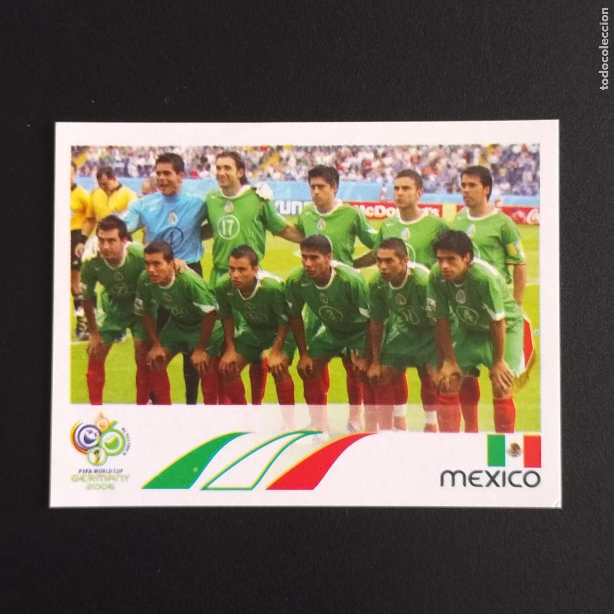 Cromos de F&uacute;tbol: 244 SELECCION EQUIPO MEXICO CROMOS ALBUM FIFA WORLD CUP GERMANY 2006 MUNDIAL ALEMANIA PANINI