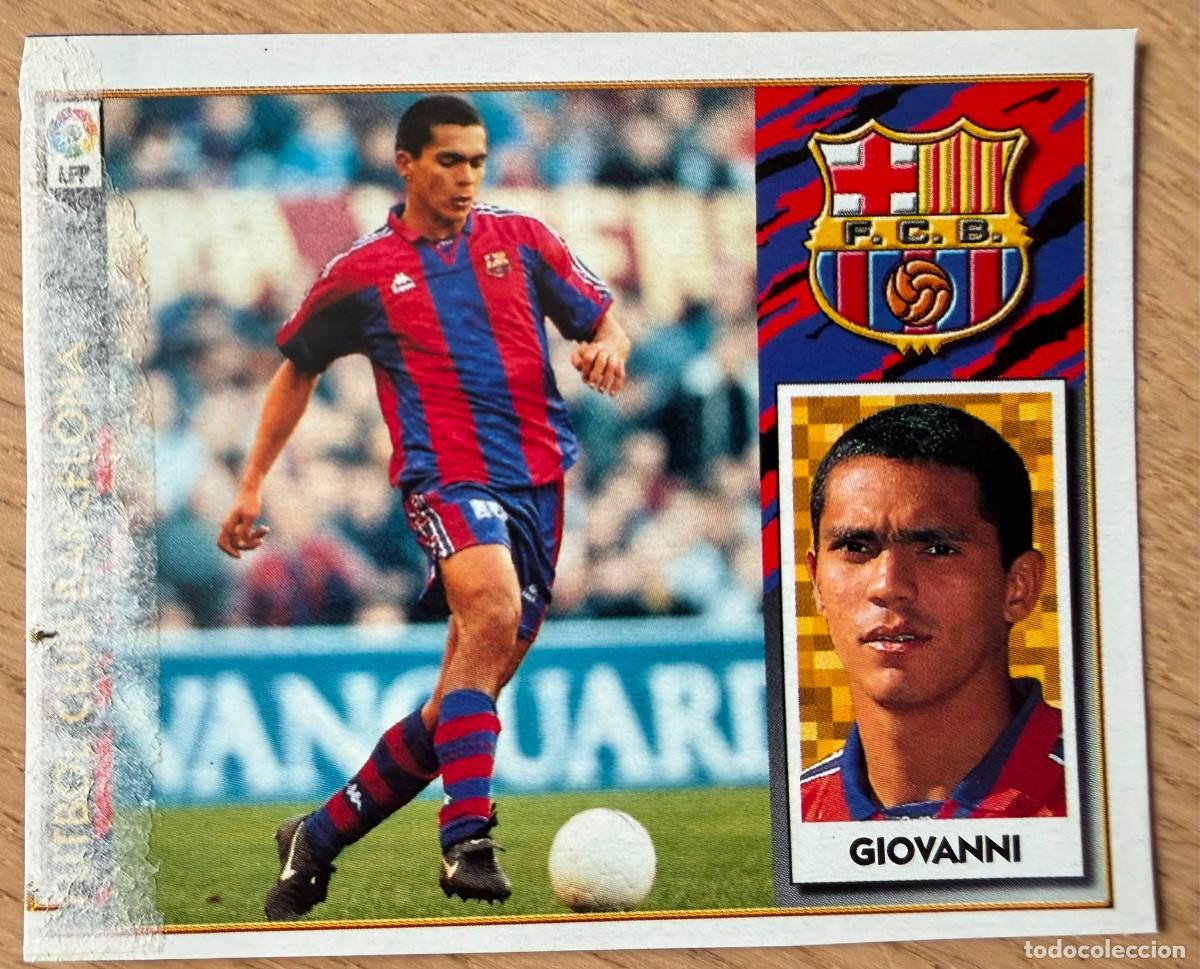 Cromos de F&uacute;tbol: GIOVANNI BARCELONA 97 98 1997 1998 LIGA EDICIONES ESTE RECORTADO STICKER