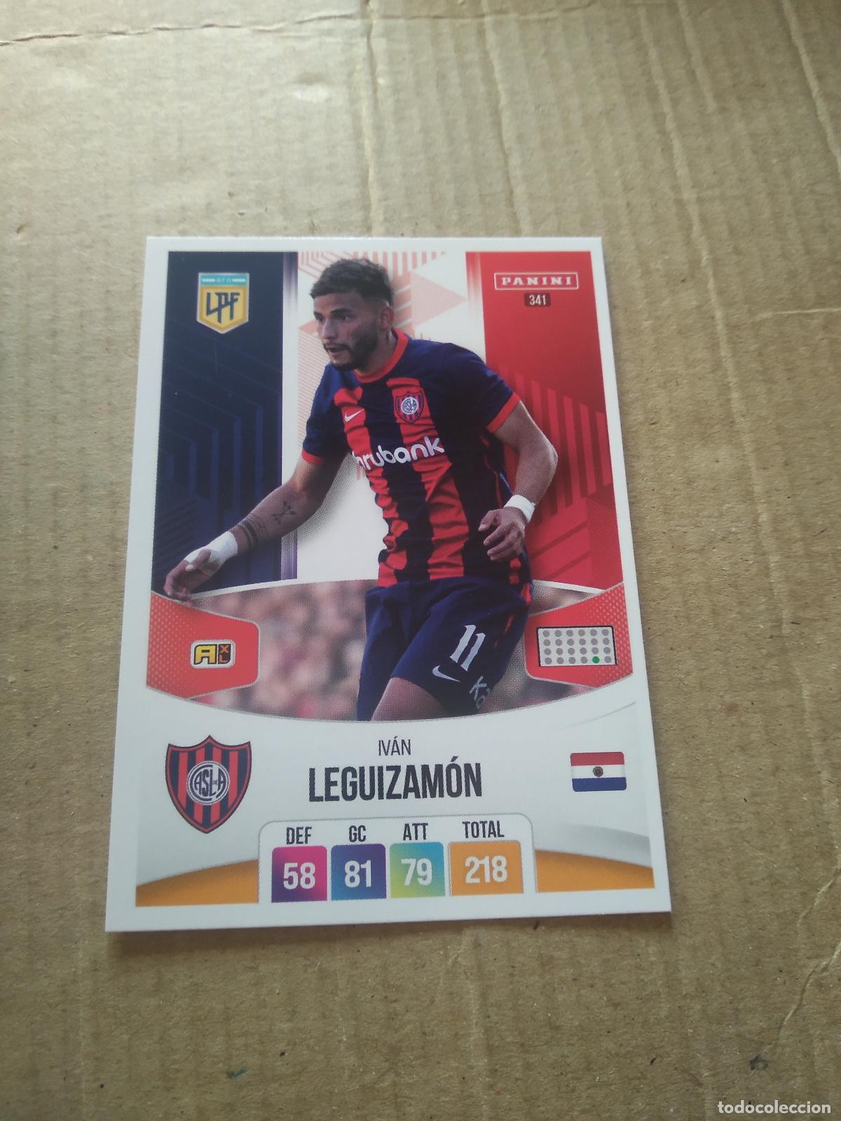 Figurine di Calcio: 341 IVAN LEGUIZAMON SAN LORENZO CROMO FUTBOL ARGENTINO PANINI LIGA ARGENTINA 2024 ADRENALYN