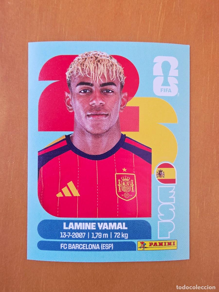 Cromos de F&uacute;tbol: ESP 15 Lamine Yamal, Espa&ntilde;a, Panini FIFA World Cup Mundial 2026 Sticker