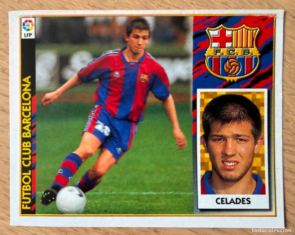 Cromos de F&uacute;tbol: CELADES BARCELONA 97 98 1997 1998 LIGA EDICIONES ESTE RECORTADO STICKER