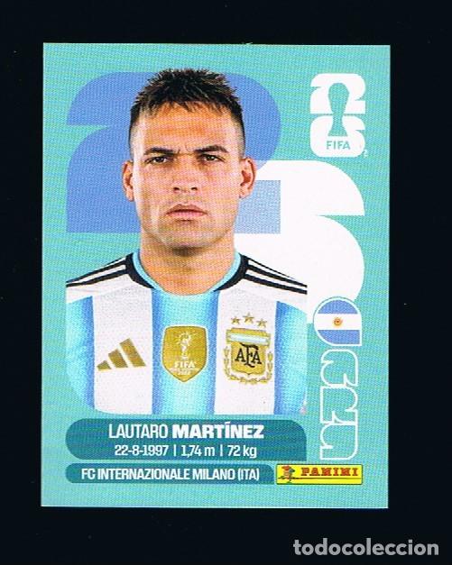 Cromos de F&uacute;tbol: STICKER FIFA WORLD CUP 2026 ARG N&ordm; 18 LAUTARO MARTINEZ ARGENTINA