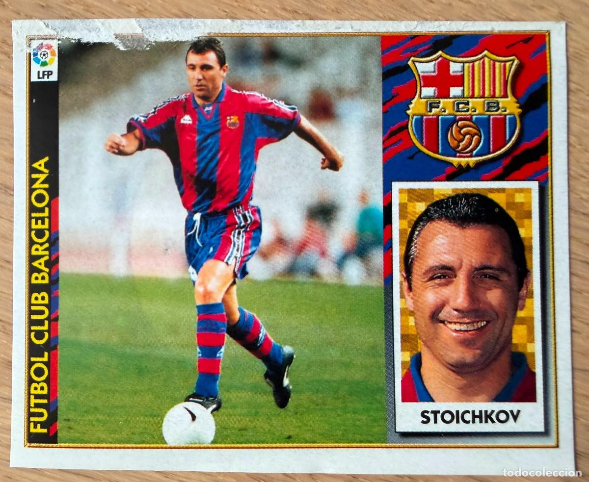 Cromos de F&uacute;tbol: STOICHKOV BARCELONA 97 98 1997 1998 LIGA EDICIONES ESTE RECORTADO STICKER