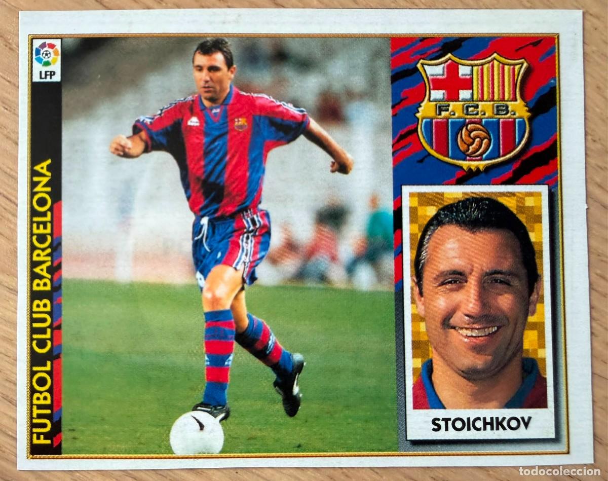 Cromos de F&uacute;tbol: STOICHKOV BARCELONA 97 98 1997 1998 LIGA EDICIONES ESTE RECORTADO STICKER