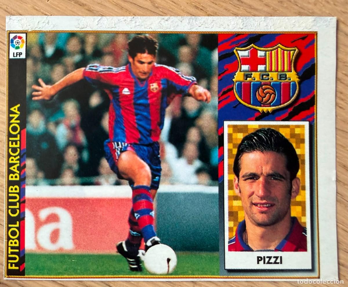 Cromos de F&uacute;tbol: PIZZI BARCELONA 97 98 1997 1998 LIGA EDICIONES ESTE RECORTADO STICKER