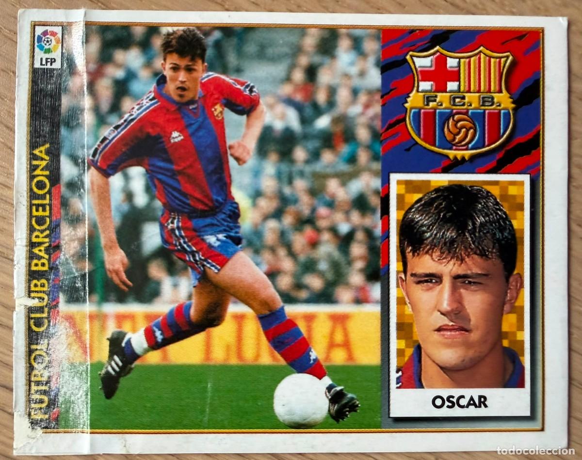Fu&szlig;ball-Sticker: OSCAR BARCELONA 97 98 1997 1998 LIGA EDICIONES ESTE VENTANILLA STICKER