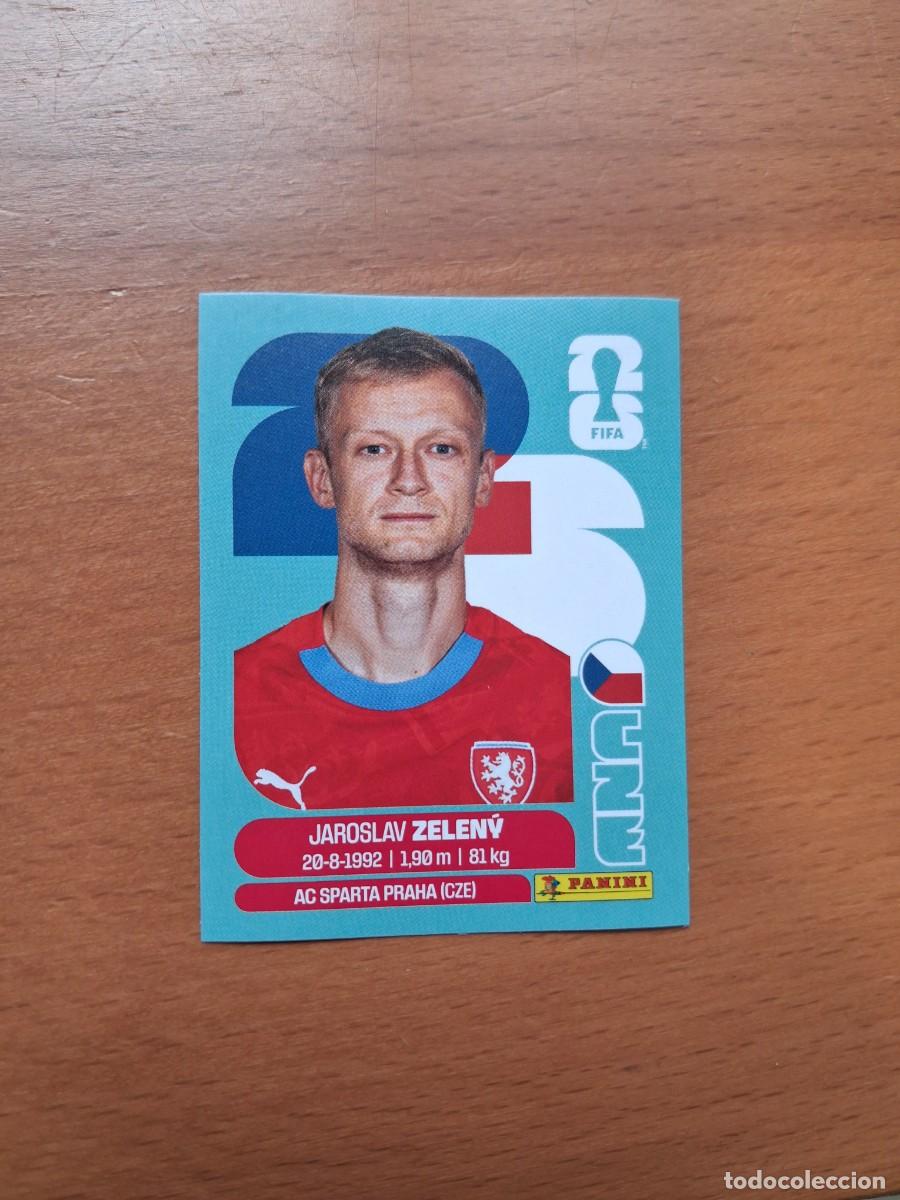 Fu&szlig;ball-Sticker: Fifa World Cup 26 Mundial 2026 CZE 6 Rep&uacute;blica Checa Jaroslav Zeleny