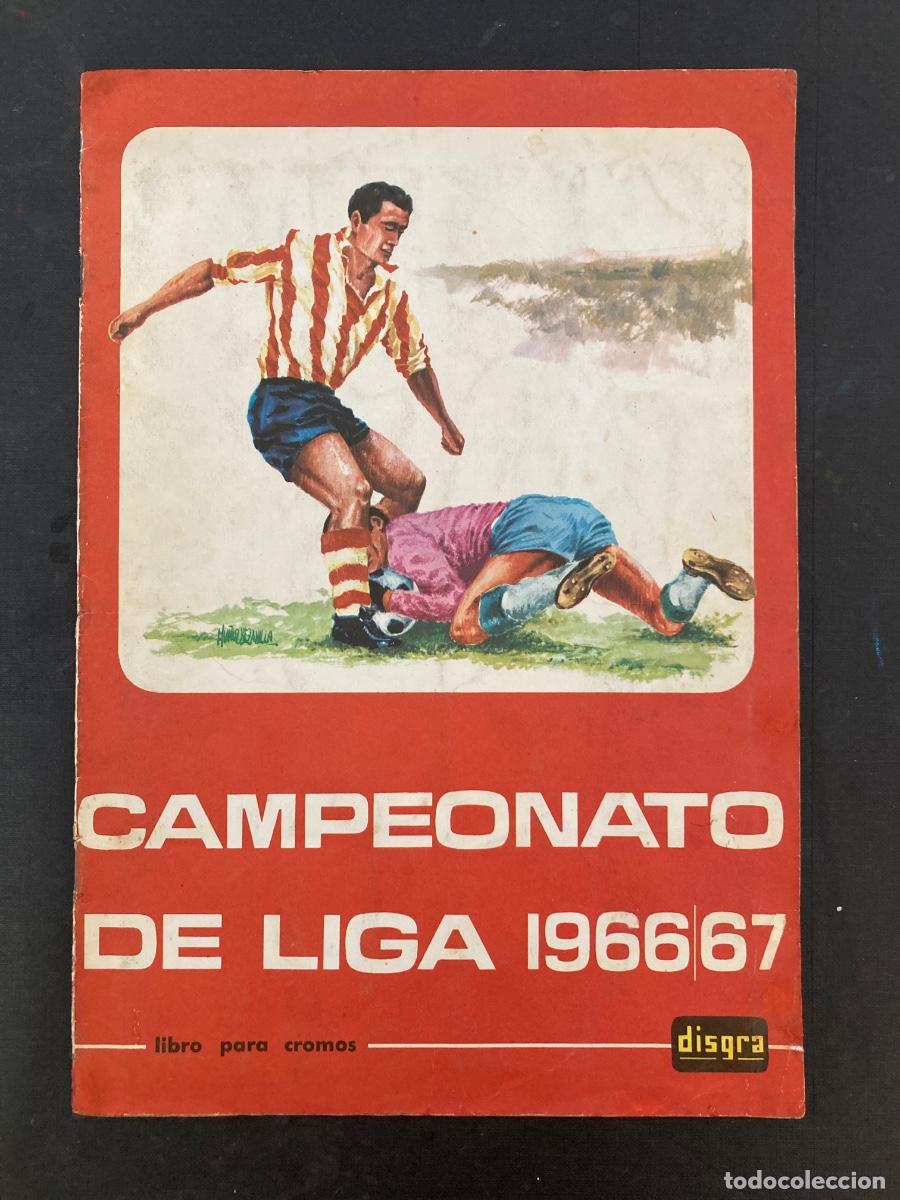 Fu&szlig;ball-Sticker: Album de futbol campeonato de liga 1966/67 disgra
