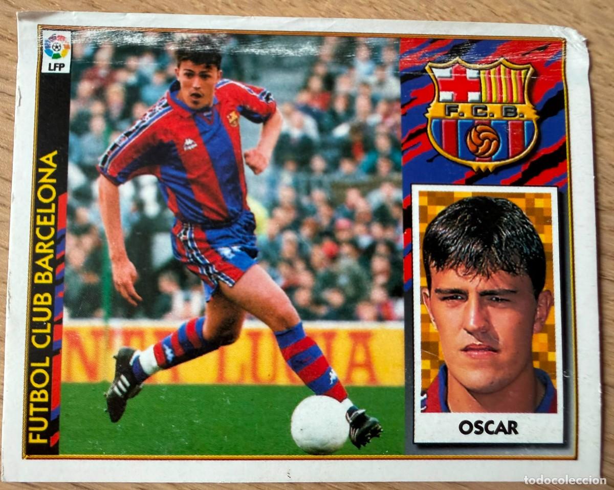 Football Stickers: OSCAR BARCELONA 97 98 1997 1998 LIGA EDICIONES ESTE VENTANILLA STICKER