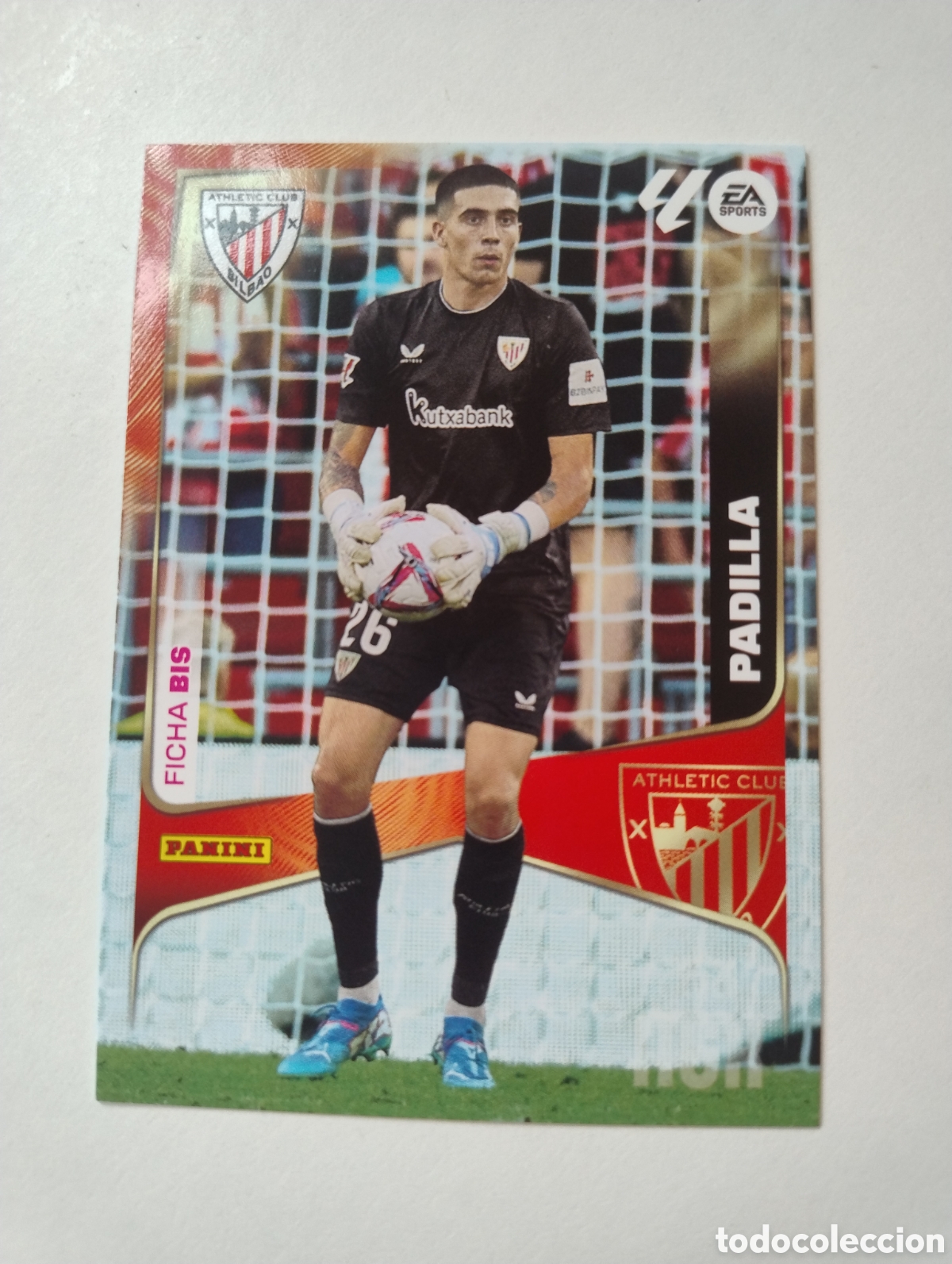Cromos de F&uacute;tbol: 39 bis - Padilla - Athletic Bilbao - Megacracks 2025 - 2026 Ficha bis