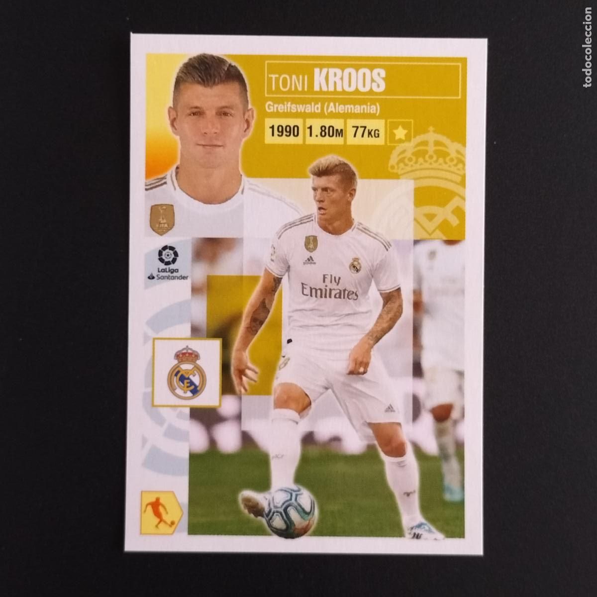 Cromos de F&uacute;tbol: N&ordm; 11 A TONI KROOS REAL MADRID CROMOS LALIGA SANTANDER ESTE 2020 2021 20 21 LIGA PANINI