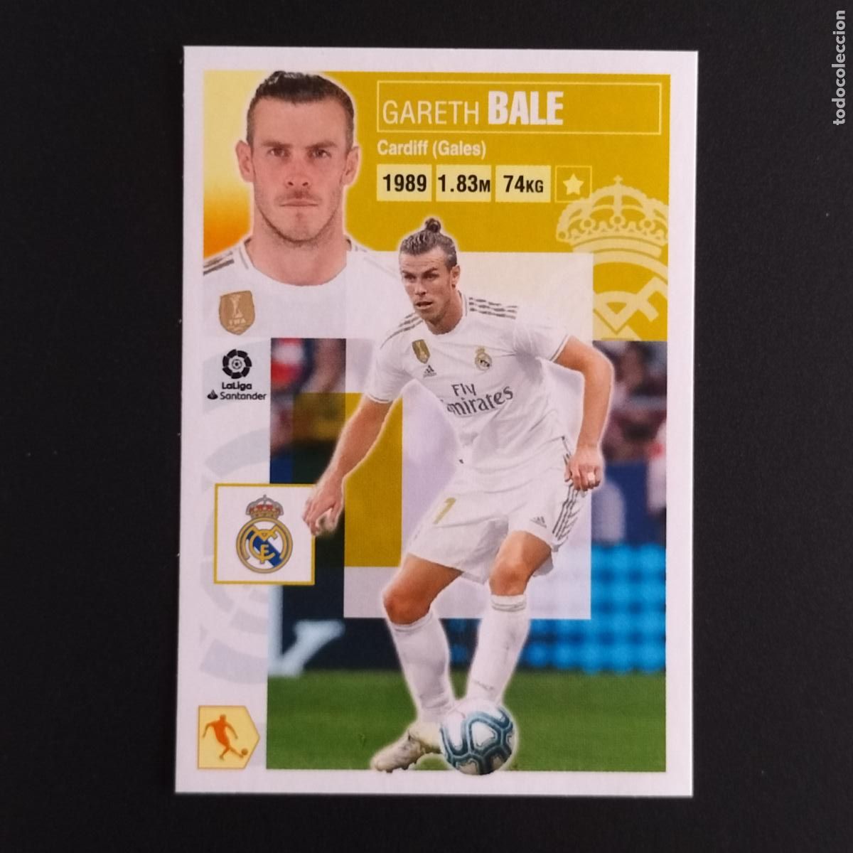 Cromos de F&uacute;tbol: N&ordm; 11 B GARETH BALE REAL MADRID CROMOS LALIGA SANTANDER ESTE 2020 2021 20 21 LIGA PANINI
