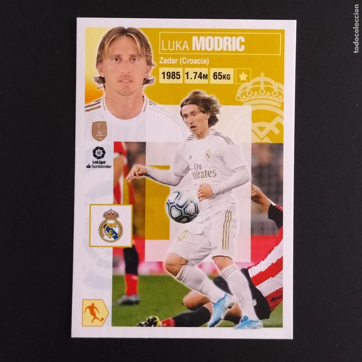Cromos de F&uacute;tbol: N&ordm; 12 LUKA MODRIC REAL MADRID CROMOS LALIGA SANTANDER ESTE 2020 2021 20 21 LIGA PANINI