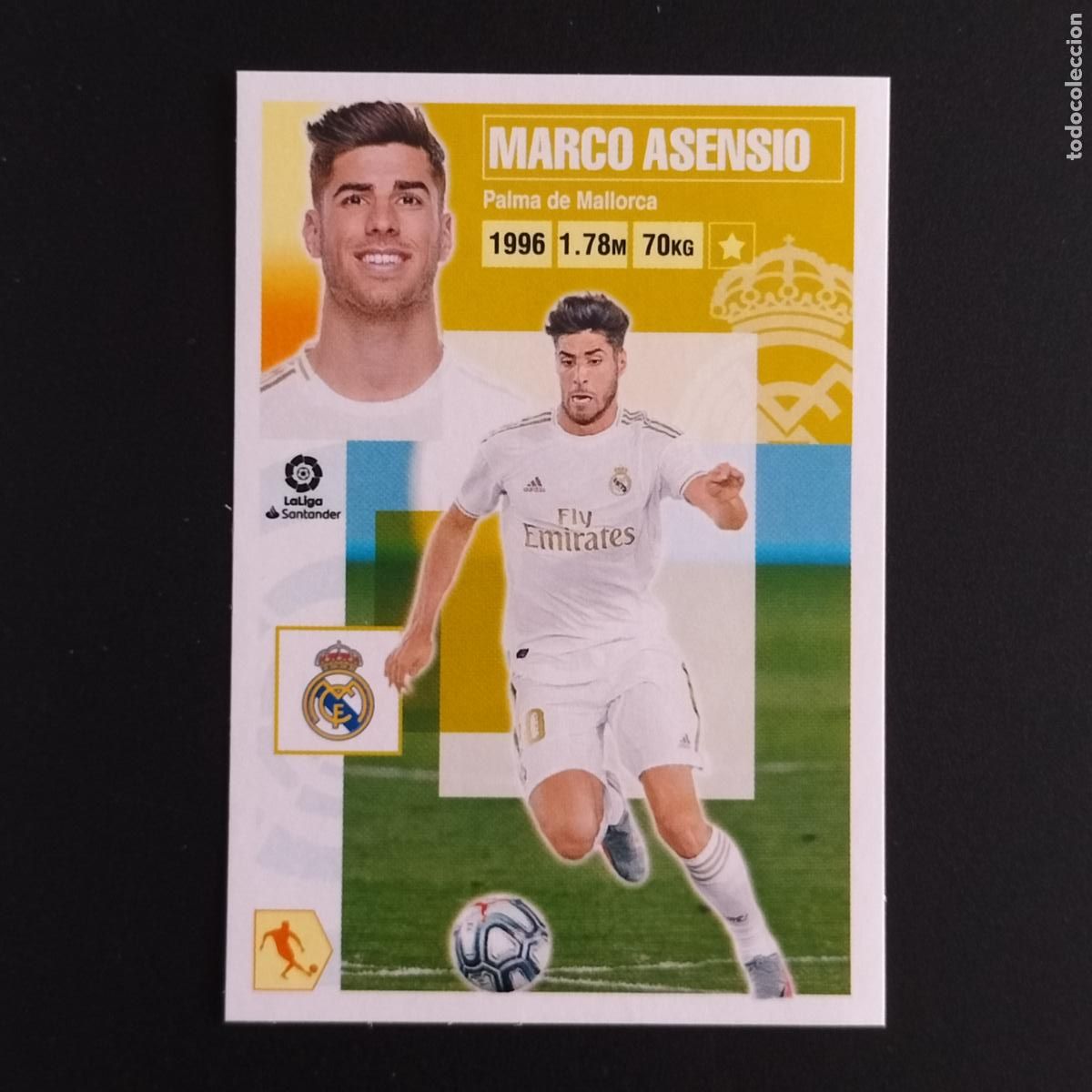 Cromos de F&uacute;tbol: N&ordm; 15 B MARCO ASENSIO REAL MADRID CROMOS LALIGA SANTANDER ESTE 2020 2021 20 21 LIGA PANINI