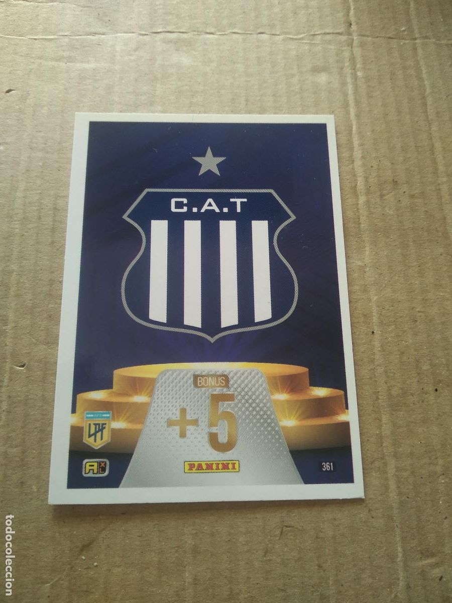 Football Stickers: 361 ESCUDO TALLERES CROMO FUTBOL ARGENTINO PANINI LIGA ARGENTINA 2024 ADRENALYN