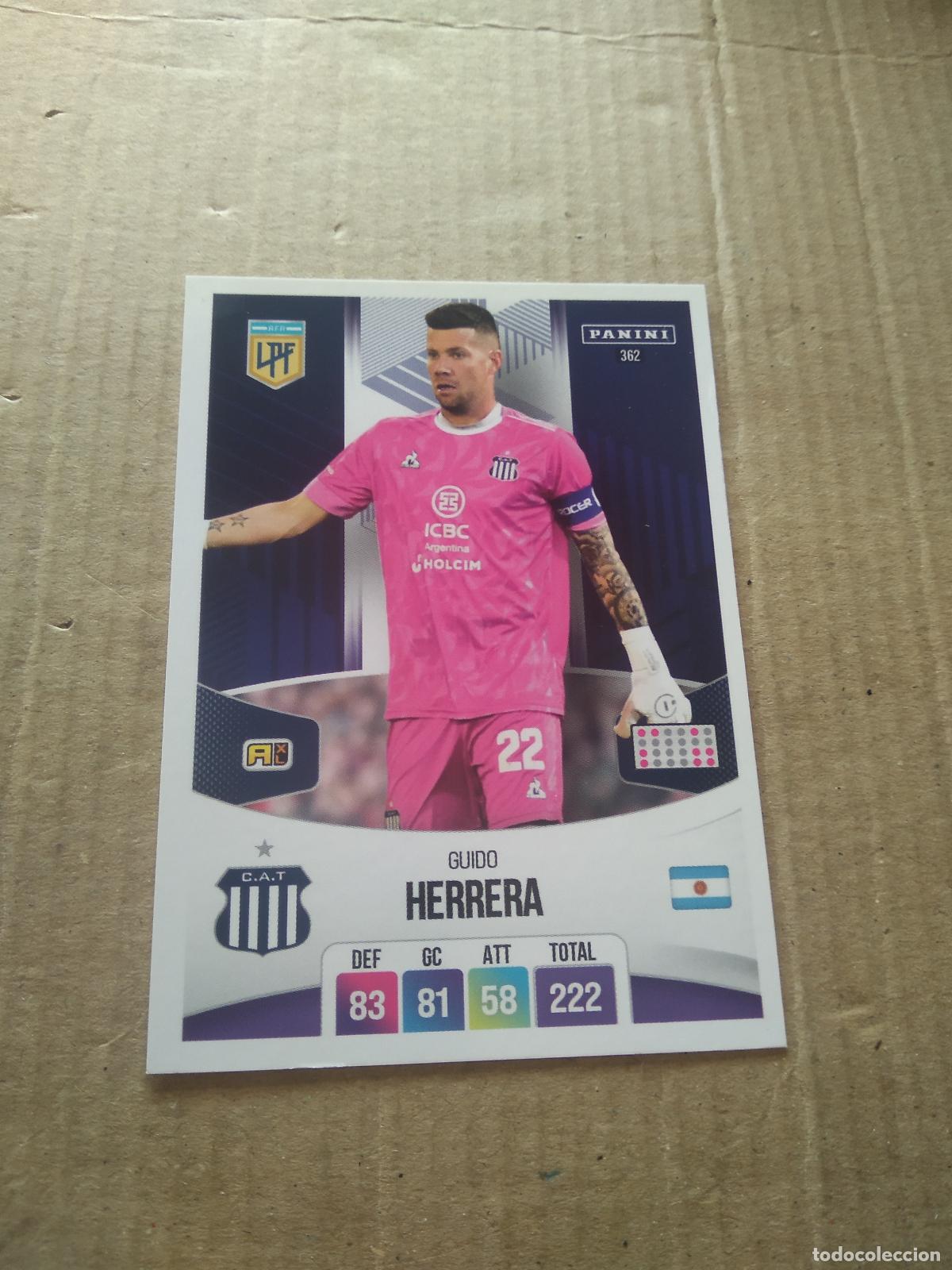 Football Stickers: 362 GUIDO HERRERA TALLERES CROMO FUTBOL ARGENTINO PANINI LIGA ARGENTINA 2024 ADRENALYN