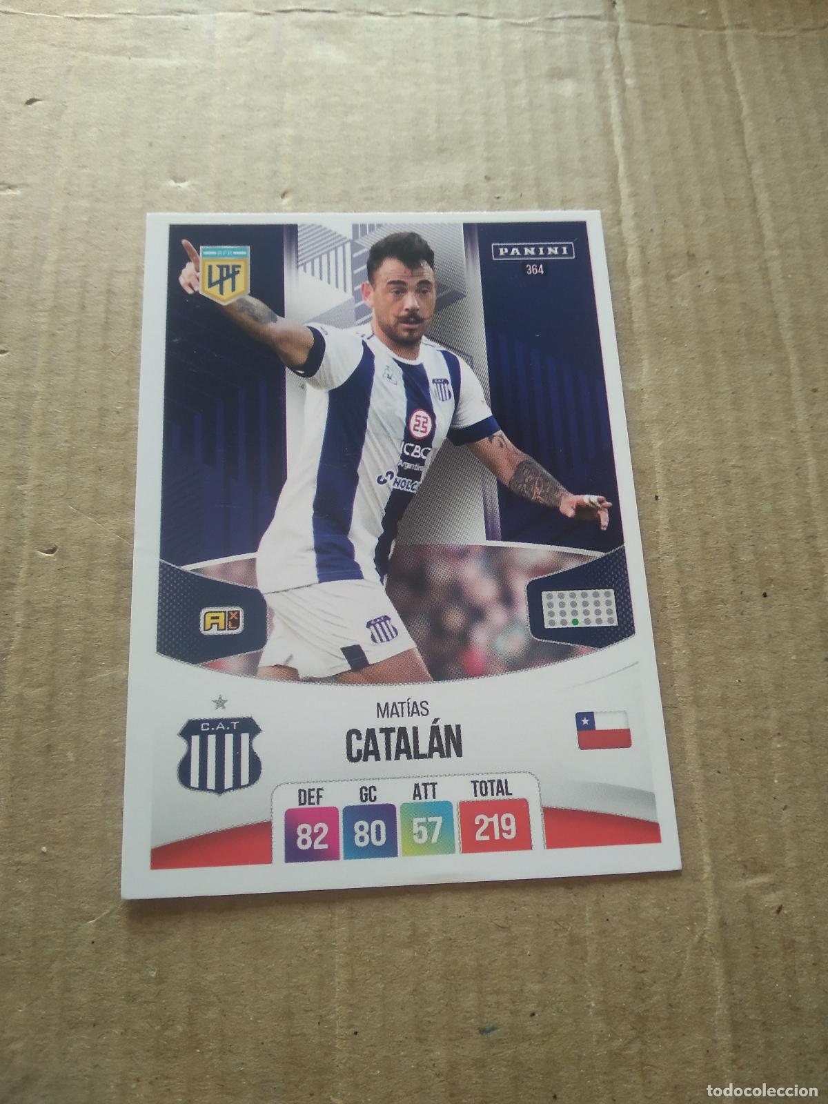 Football Stickers: 364 MATIAS CATALAN TALLERES CROMO FUTBOL ARGENTINO PANINI LIGA ARGENTINA 2024 ADRENALYN