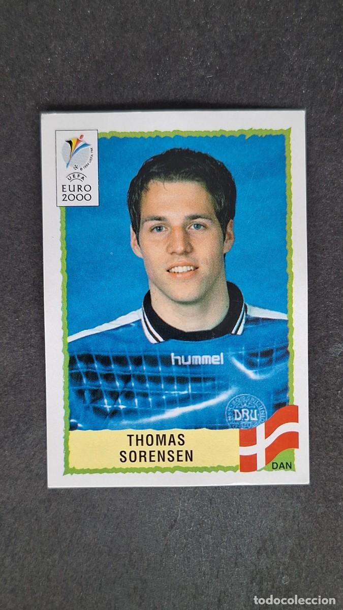 Football Stickers: L1 THOMAS SORENSEN SELECCION DINAMARCA 335 PANINI EUROCOPA 2000 NUNCA PEGADO SIN PEGAR