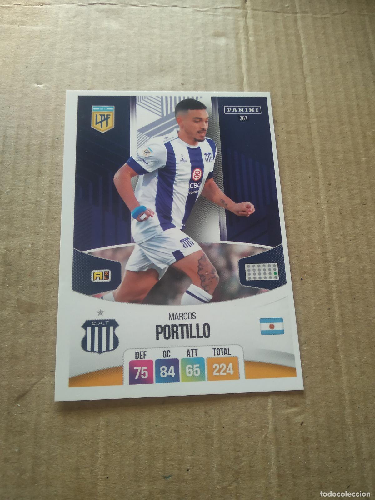 Football Stickers: 367 MARCOS PORTILLO TALLERES CROMO FUTBOL ARGENTINO PANINI LIGA ARGENTINA 2024 ADRENALYN