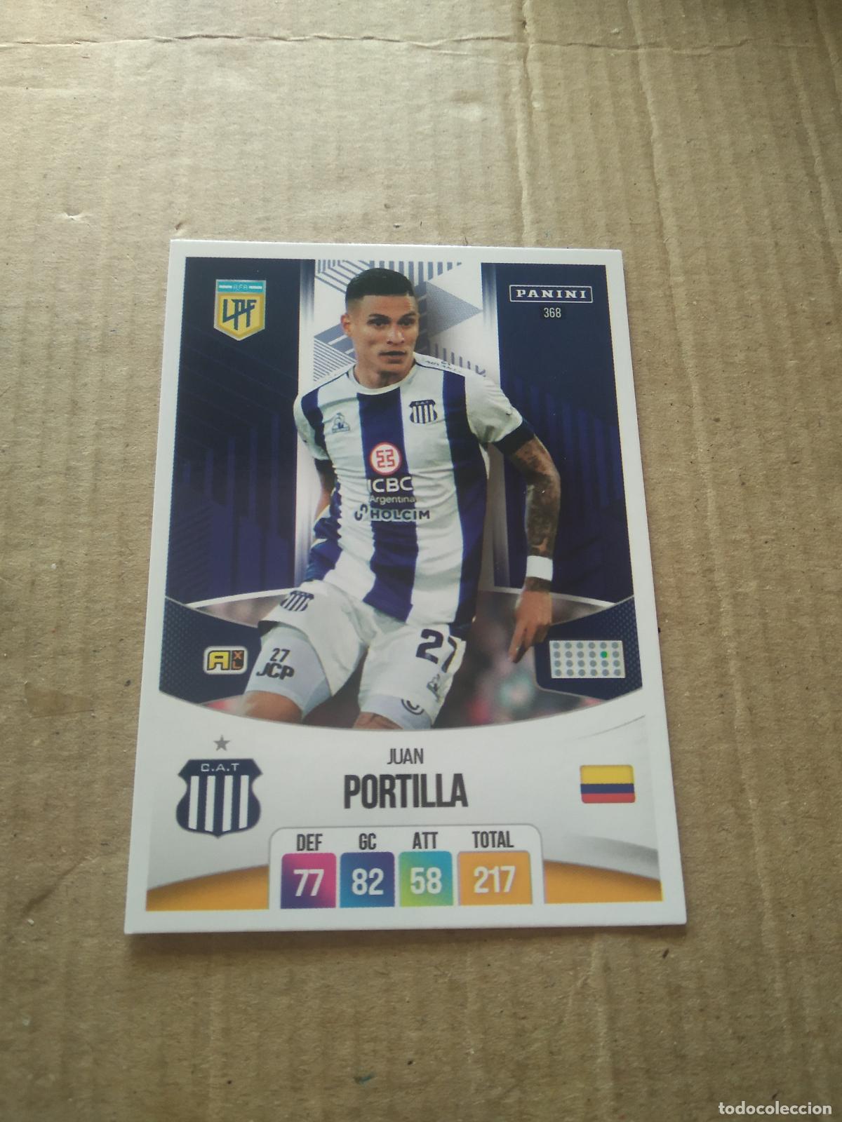 Football Stickers: 368 JUAN PORTILLA TALLERES CROMO FUTBOL ARGENTINO PANINI LIGA ARGENTINA 2024 ADRENALYN
