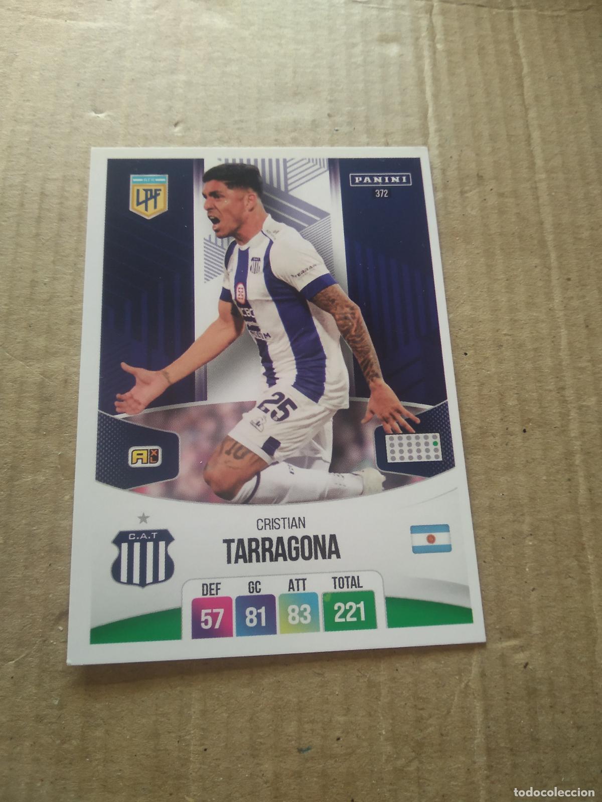Cromos de F&uacute;tbol: 372 CRISTIAN TARRAGONA TALLERES CROMO FUTBOL ARGENTINO PANINI LIGA ARGENTINA 2024 ADRENALYN