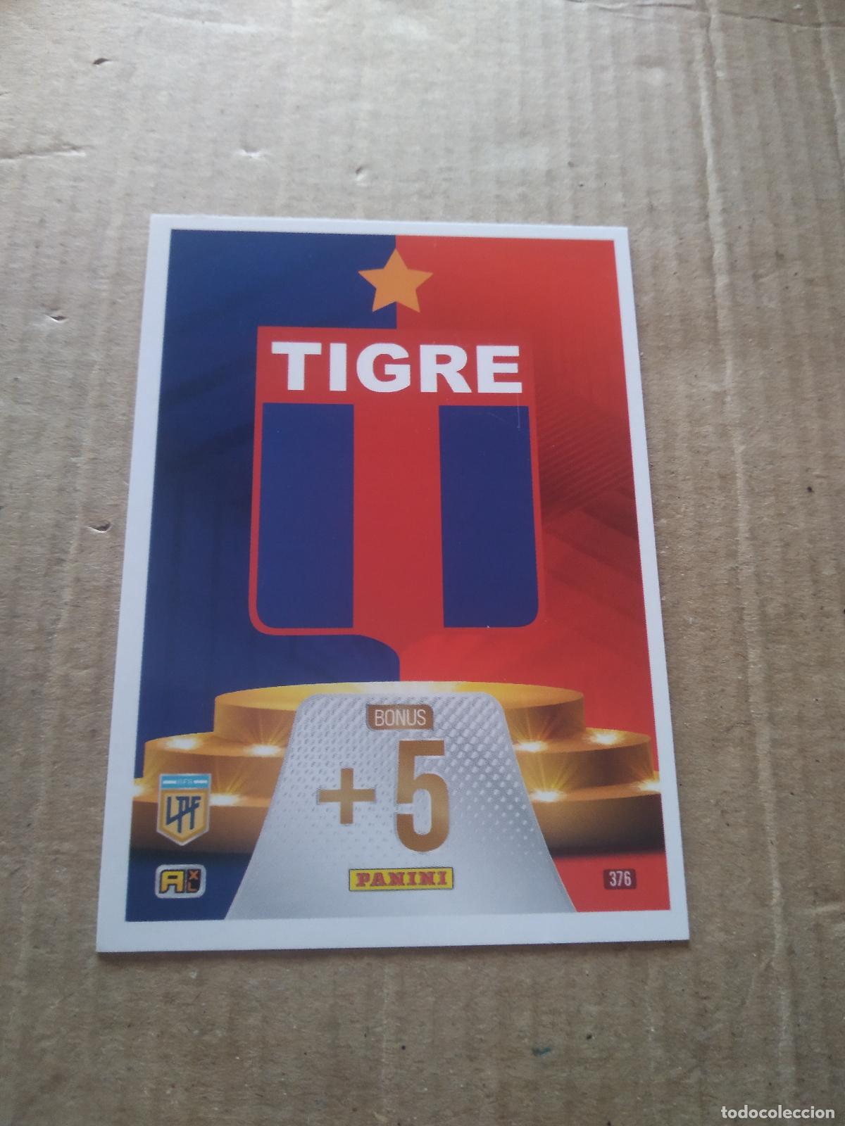 Cromos de F&uacute;tbol: 376 ESCUDO TIGRE CROMO FUTBOL ARGENTINO PANINI LIGA ARGENTINA 2024 ADRENALYN