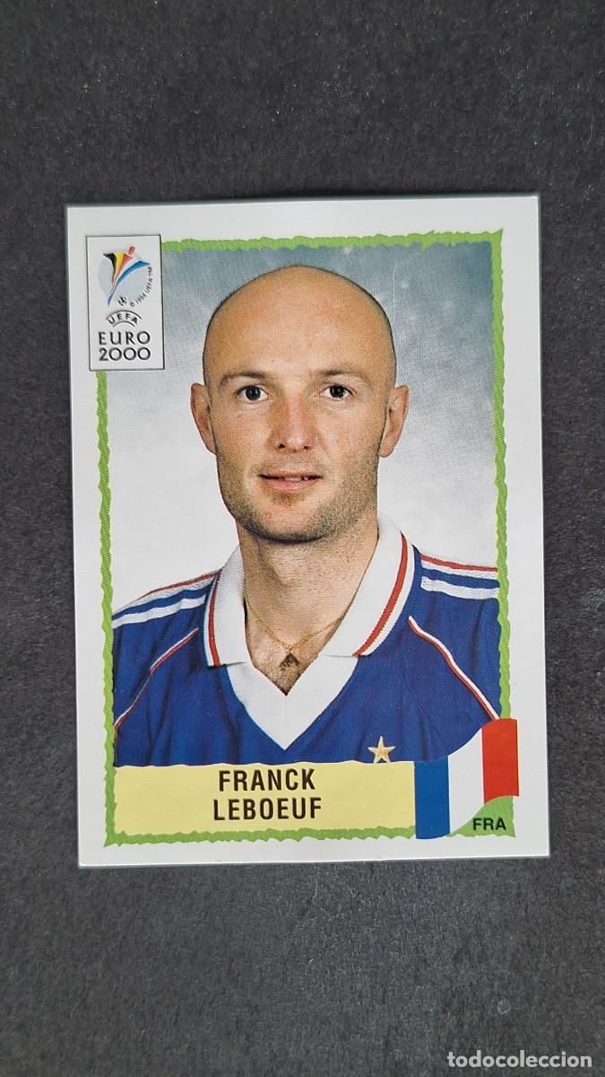 Cromos de F&uacute;tbol: L1 FRANCK LEBOEUF SELECCION FRANCIA 342 PANINI EUROCOPA 2000 NUNCA PEGADO SIN PEGAR