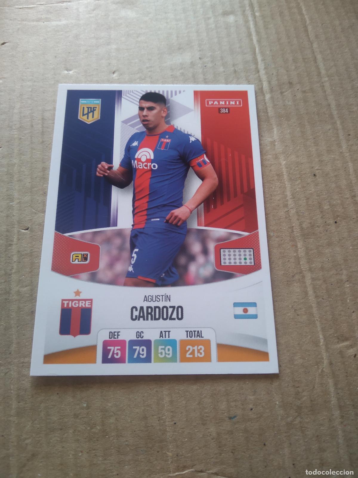 Cromos de Futebol: 384 AGUSTIN CARDOZO TIGRE CROMO FUTBOL ARGENTINO PANINI LIGA ARGENTINA 2024 ADRENALYN