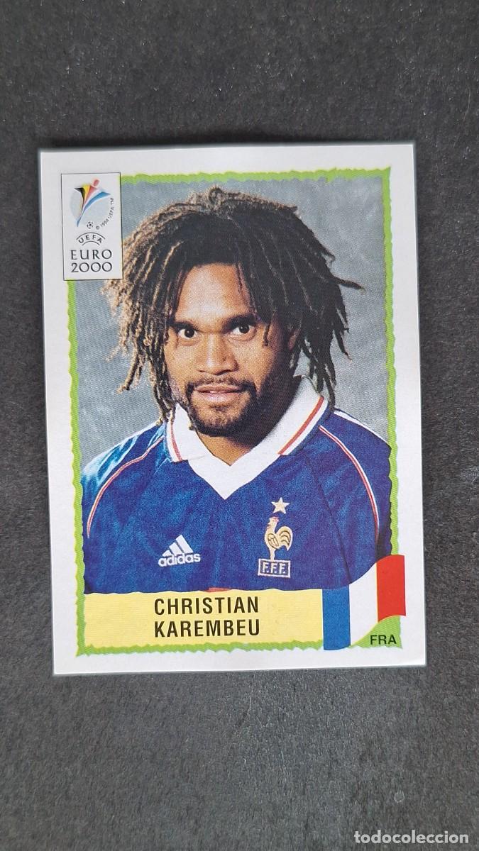 Cromos de F&uacute;tbol: L1 CHRISTIAN KAREMBEU SELECCION FRANCIA 345 PANINI EUROCOPA 2000 NUNCA PEGADO SIN PEGAR
