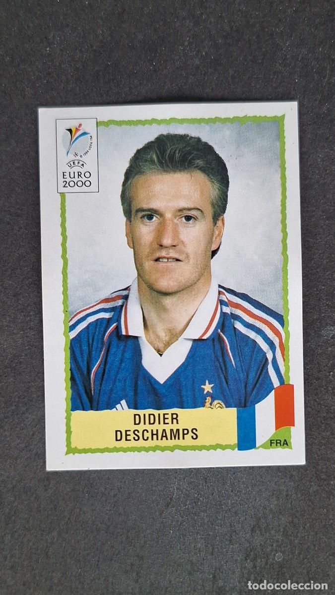 Cromos de F&uacute;tbol: L1 DIDIER DESCHAMPS SELECCION FRANCIA 346 PANINI EUROCOPA 2000 NUNCA PEGADO SIN PEGAR