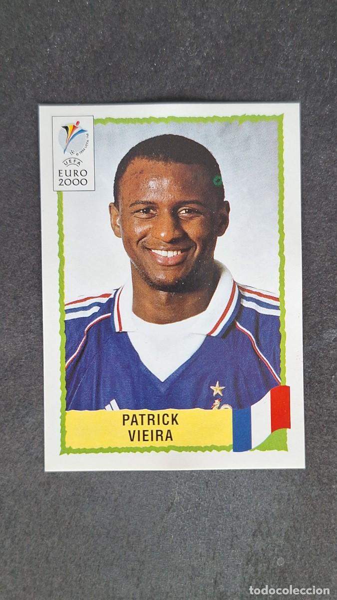 Cromos de Futebol: L1 PATRICK VIEIRA SELECCION FRANCIA 347 PANINI EUROCOPA 2000 NUNCA PEGADO SIN PEGAR