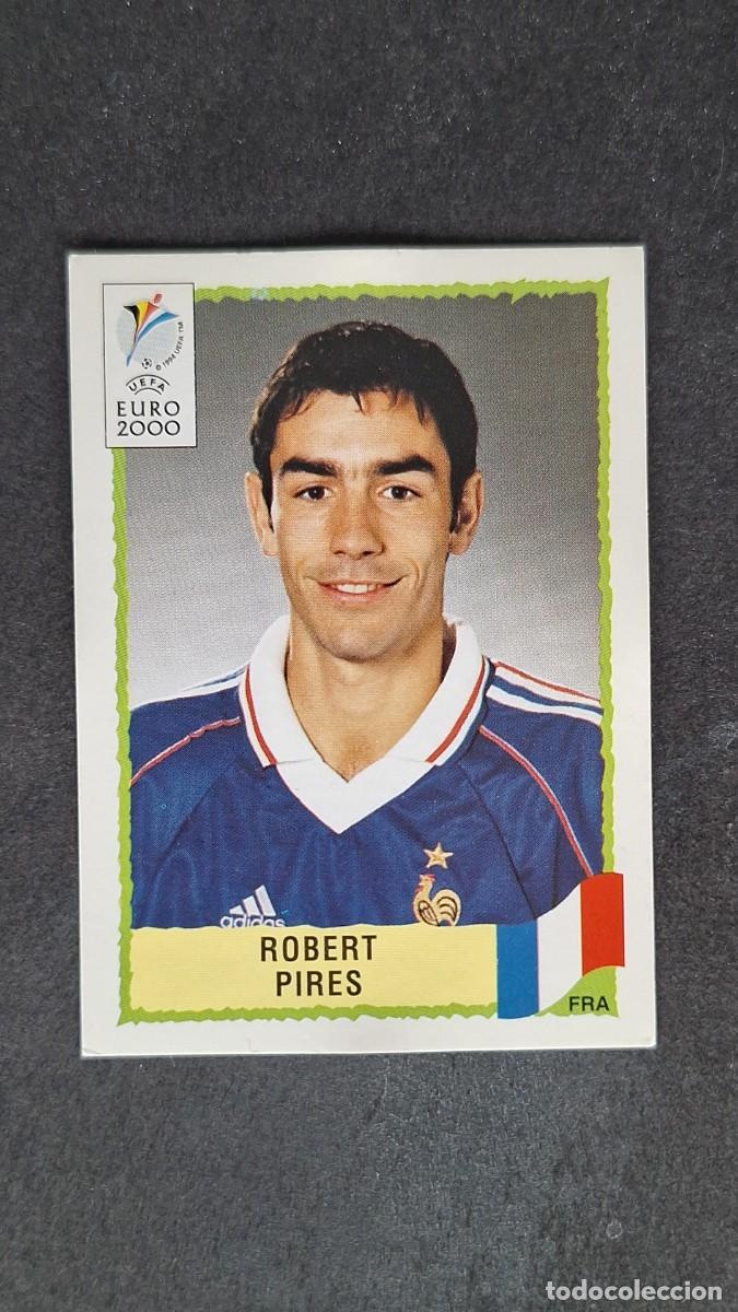 Cromos de Futebol: L1 ROBERT PIRES SELECCION FRANCIA 349 PANINI EUROCOPA 2000 NUNCA PEGADO SIN PEGAR