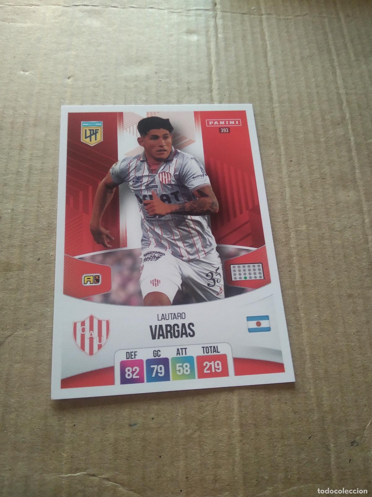 Cromos de Futebol: 393 LAUTARO VARGAS UNION CROMO FUTBOL ARGENTINO PANINI LIGA ARGENTINA 2024 ADRENALYN
