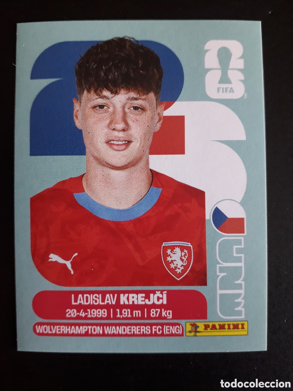 Football Stickers: KREJČ&Iacute; REP CHECA/CHEQUIA CZE 4 MUNDIAL F&Uacute;TBOL 2026 FIFA WORLD CUP PANINI SIN PEGAR PEDIDO M&Iacute;NIMO 3&euro;.