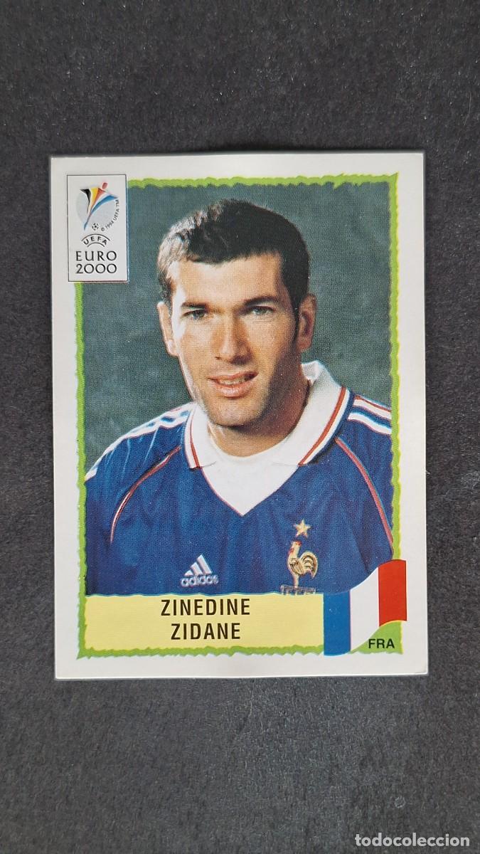 Football Stickers: L1 ZINEDINE ZIDANE SELECCION FRANCIA 352 PANINI EUROCOPA 2000 NUNCA PEGADO SIN PEGAR