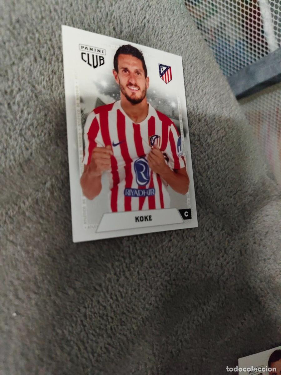 Cromos de F&uacute;tbol: 17 PANINI CLUB ATLETICO DE MADRID 25 26 KOKE ADN 2025 2026