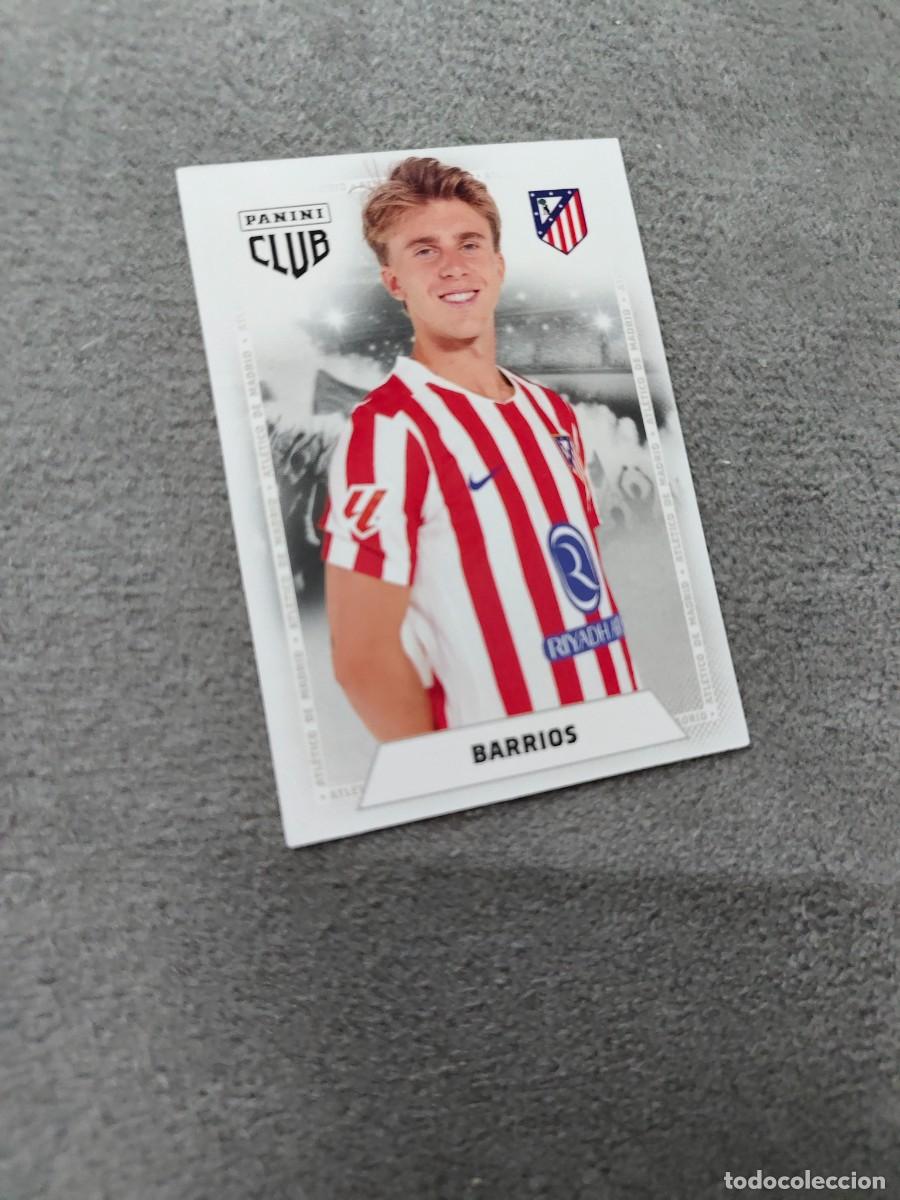Cromos de F&uacute;tbol: 18 PANINI CLUB ATLETICO DE MADRID 25 26 BARRIOS ADN 2025 2026