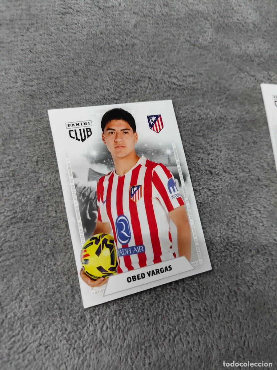 Cromos de F&uacute;tbol: 19 PANINI CLUB ATLETICO DE MADRID 25 26 OBED VARGAS ADN 2025 2026