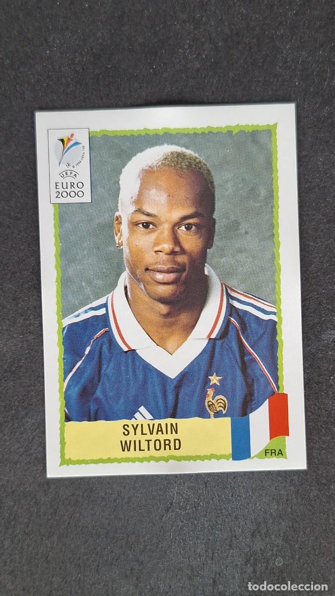 Cromos de F&uacute;tbol: L1 SYLVIAN WILTORD SELECCION FRANCIA 355 PANINI EUROCOPA 2000 NUNCA PEGADO SIN PEGAR
