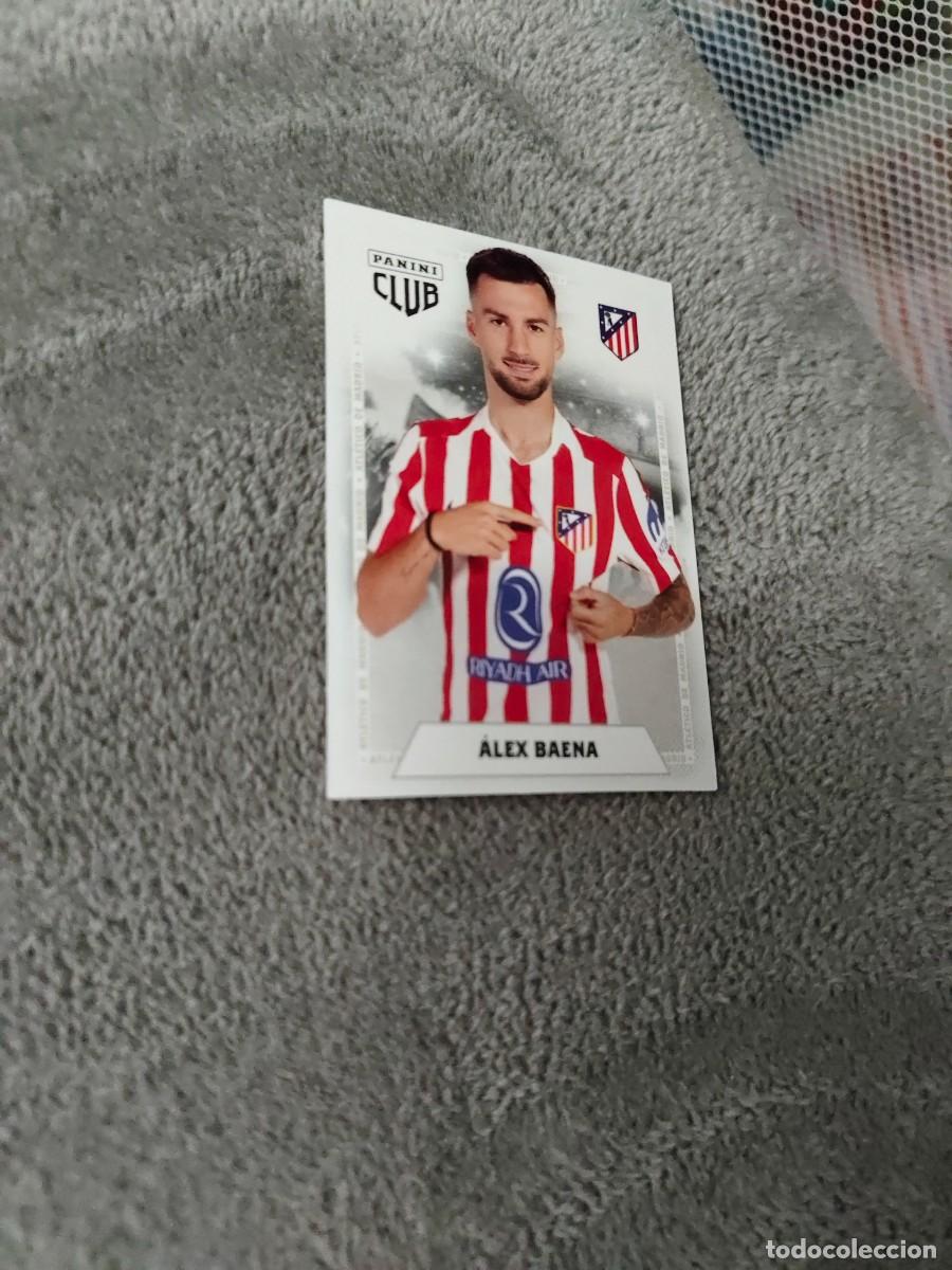 Cromos de F&uacute;tbol: 21 PANINI CLUB ATLETICO DE MADRID 25 26 &Aacute;LEX BAENA ADN 2025 2026