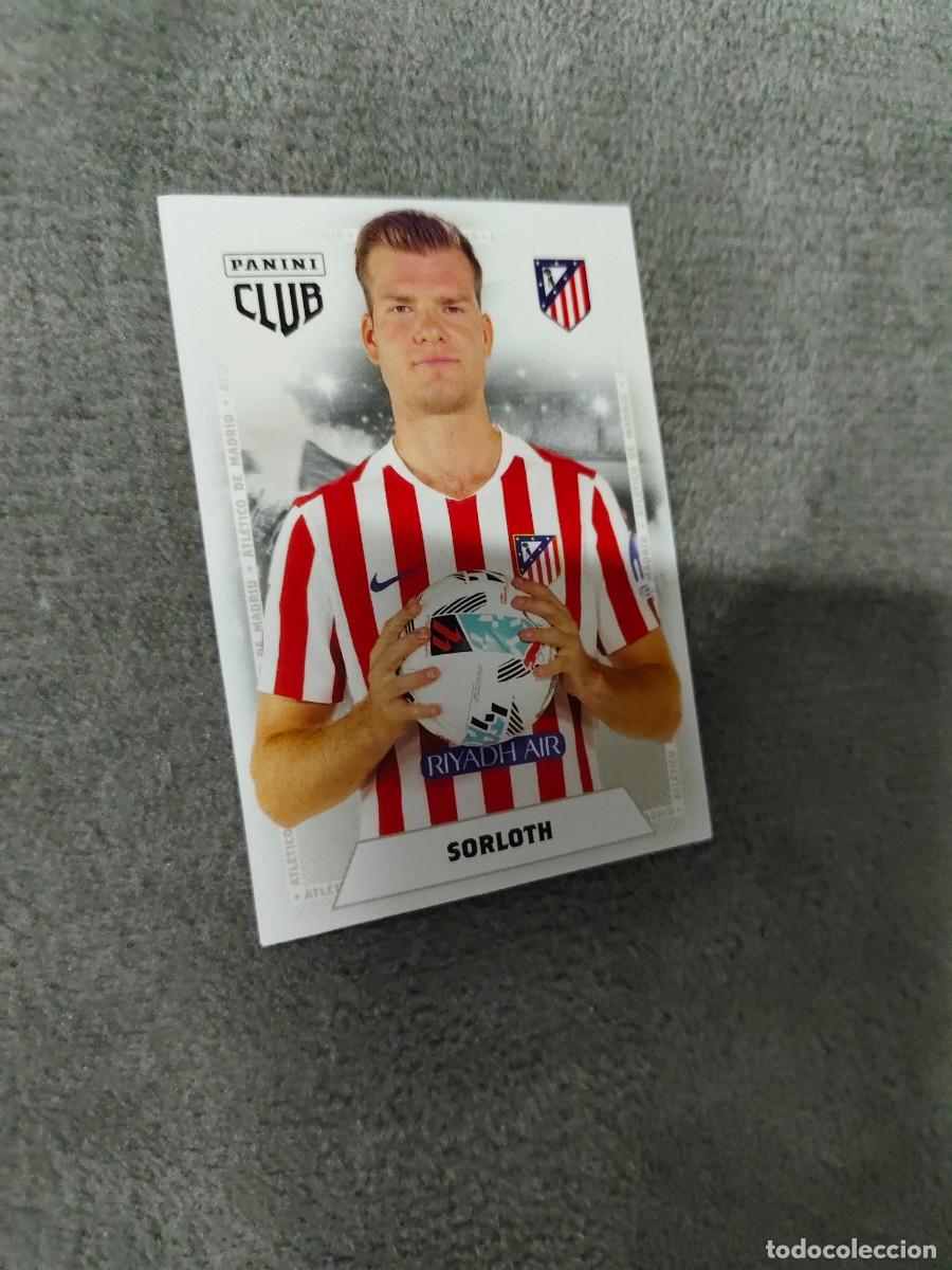 Cromos de F&uacute;tbol: 28 PANINI CLUB ATLETICO DE MADRID 25 26 SORLOTH ADN 2025 2026