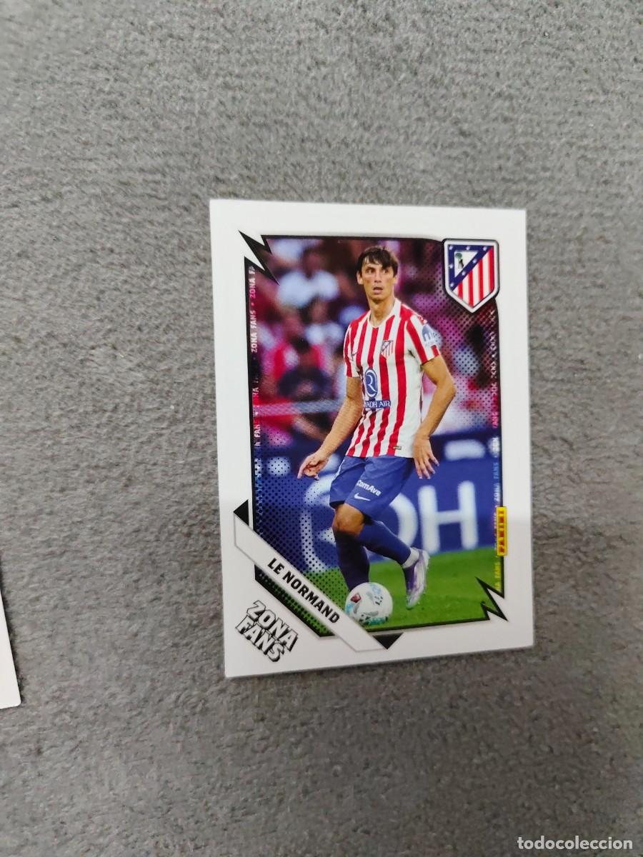 Cromos de F&uacute;tbol: 31 PANINI CLUB ATLETICO DE MADRID 25 26 LE NORMAND ZONA FANS 2025 2026